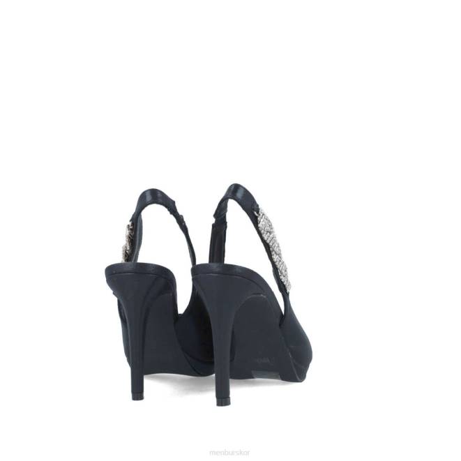 Menbur kvinnor svart hipatia högklackat 608J1225
