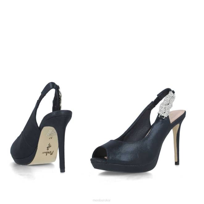 Menbur kvinnor svart hipatia högklackat 608J832