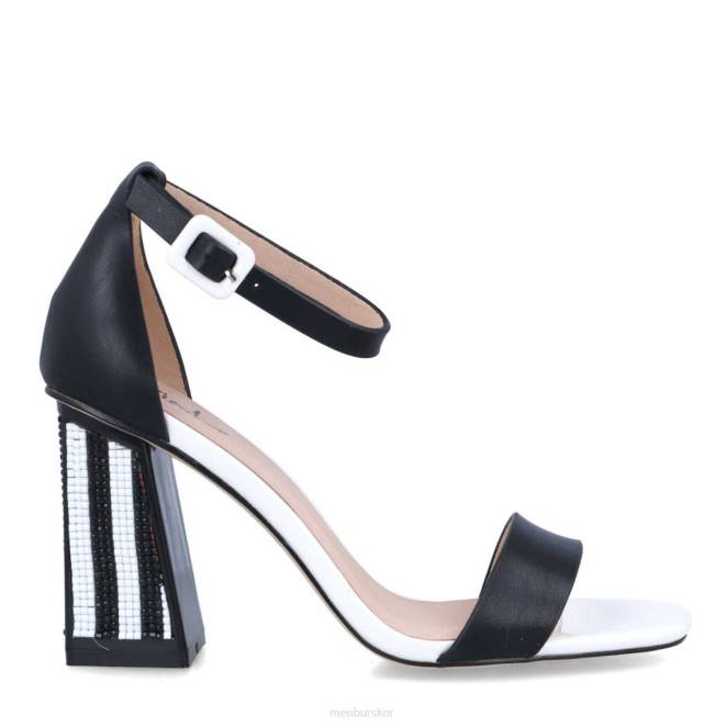 Menbur kvinnor svart io högklackat 608J1524