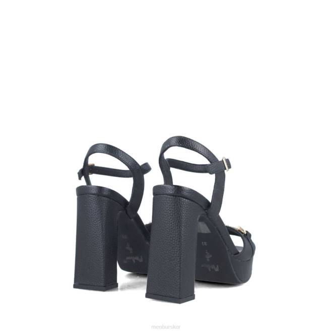 Menbur kvinnor svart korall högklackat 608J3837