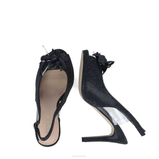 Menbur kvinnor svart melanita högklackat 608J3867