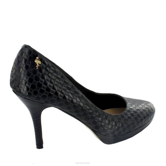 Menbur kvinnor svart mijas högklackat 608J1196