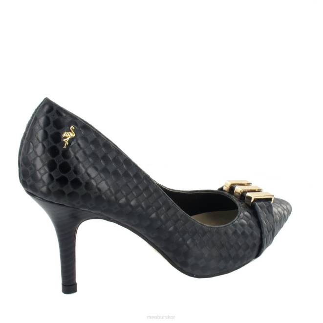 Menbur kvinnor svart mijas högklackat 608J1357