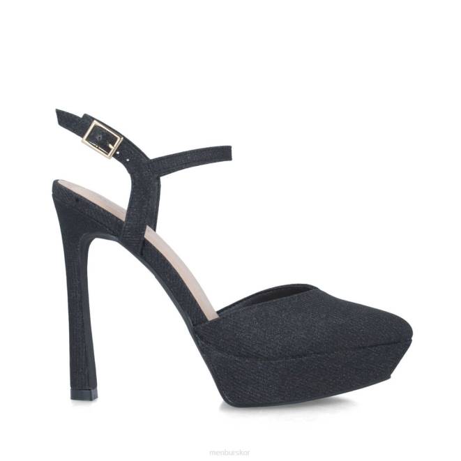 Menbur kvinnor svart pollux högklackat 608J727