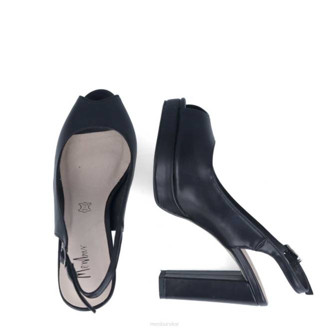 Menbur kvinnor svart rivalta högklackat 608J4370