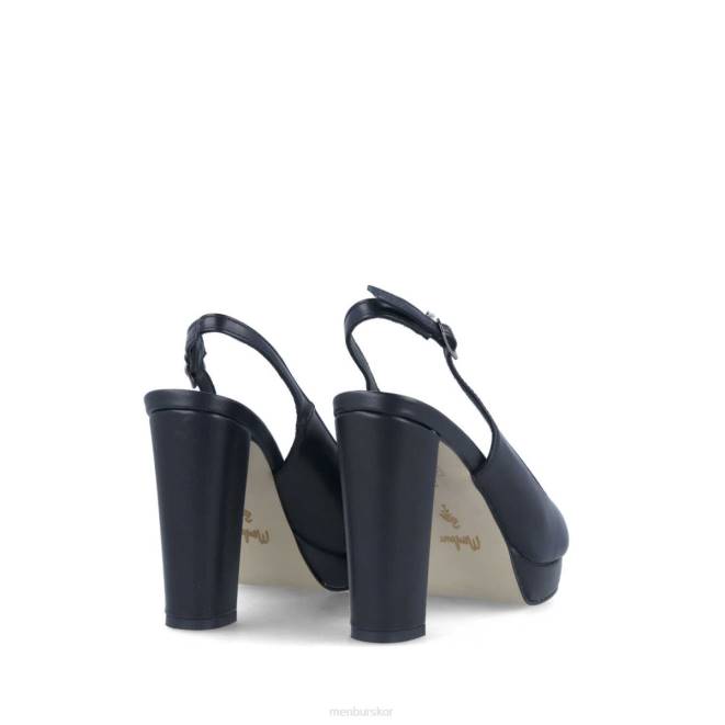 Menbur kvinnor svart rivalta högklackat 608J4370