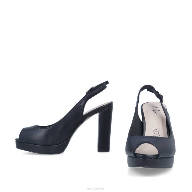 Menbur kvinnor svart rivalta högklackat 608J4370