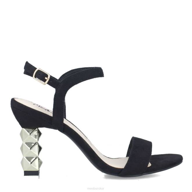 Menbur kvinnor svart serafinita högklackat 608J3791