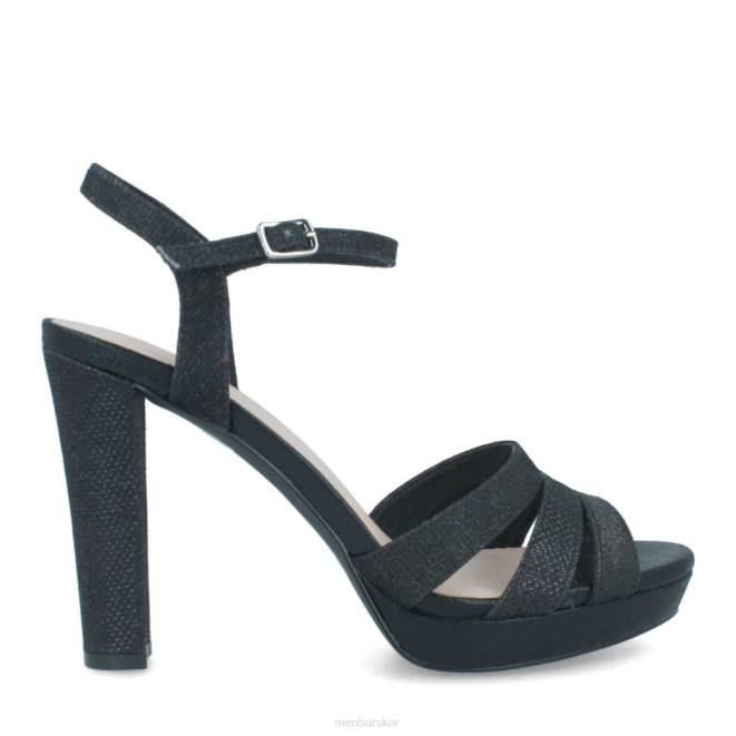 Menbur kvinnor svart silentina högklackat 608J920