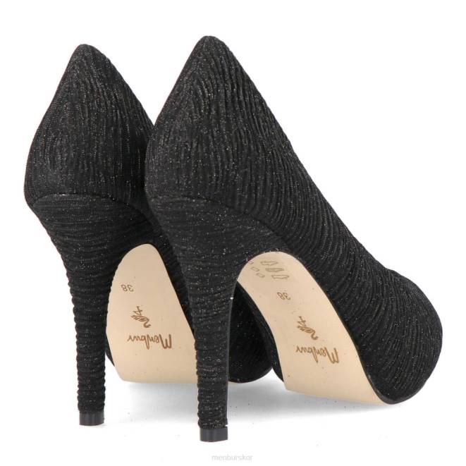 Menbur kvinnor svart solfarella högklackat 608J4322