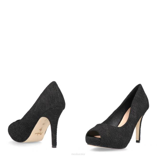Menbur kvinnor svart solfarella högklackat 608J4322