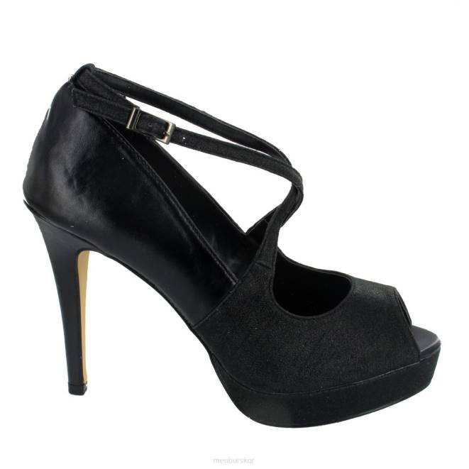 Menbur kvinnor svart teba högklackat 608J4749