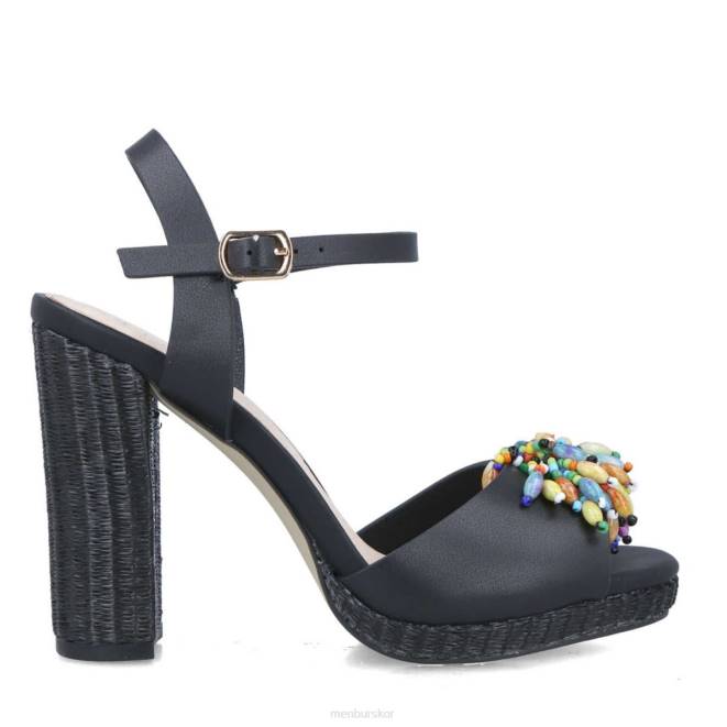 Menbur kvinnor svart temis högklackat 608J1507