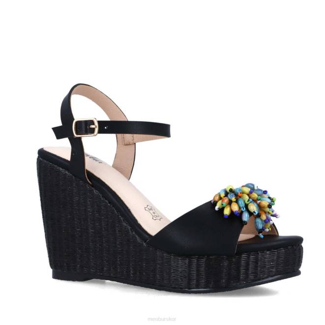 Menbur kvinnor svart temis högklackat 608J1510