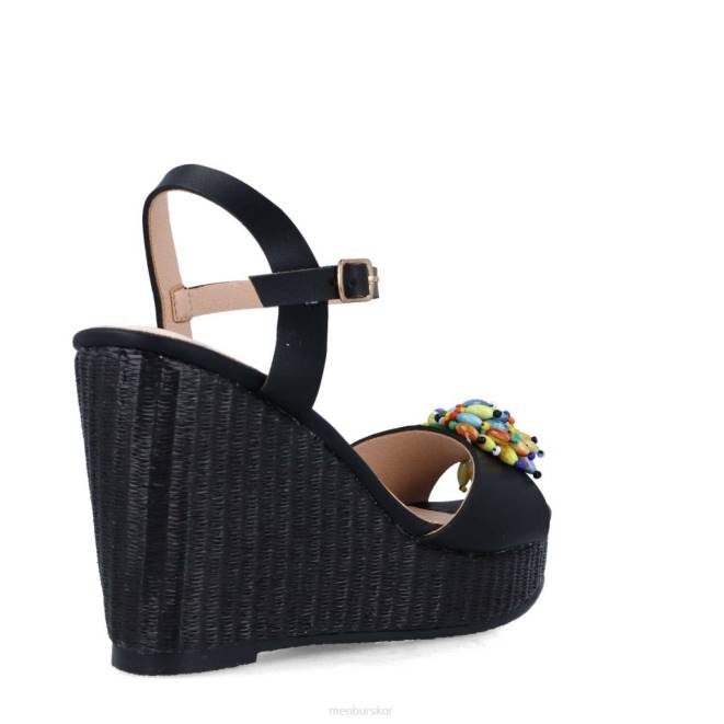 Menbur kvinnor svart temis högklackat 608J1510