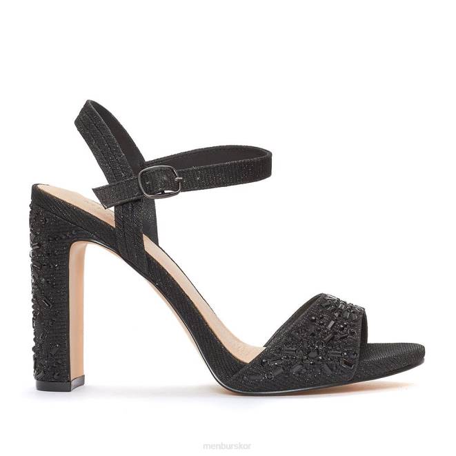 Menbur kvinnor svart termeno högklackat 608J4045