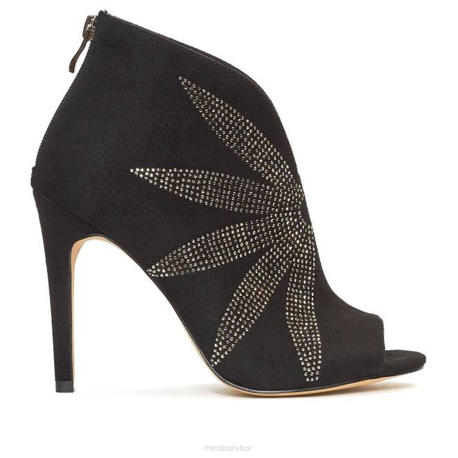 Menbur kvinnor svart terricoli högklackat 608J4108