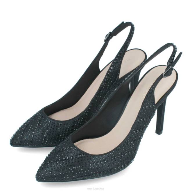 Menbur kvinnor svart tomaini högklackat 608J903