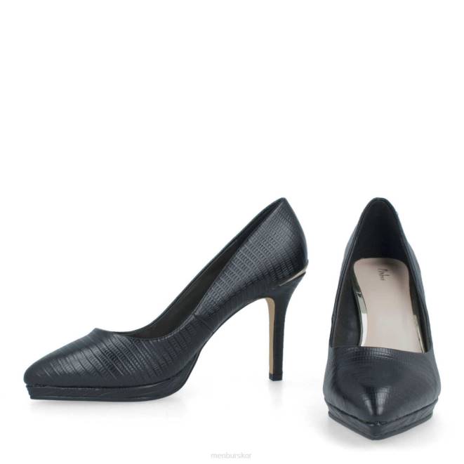 Menbur kvinnor svart turano högklackat 608J5071