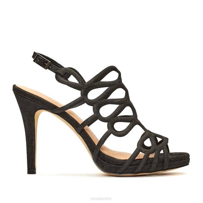 Menbur kvinnor svart ventaroli högklackat 608J4458