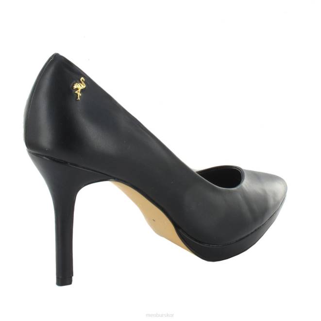 Menbur kvinnor svart vera högklackat 608J4537