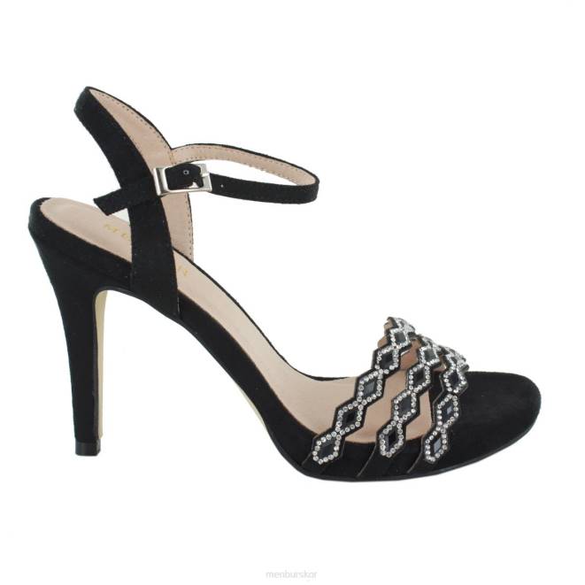 Menbur kvinnor svart viani högklackat 608J4460
