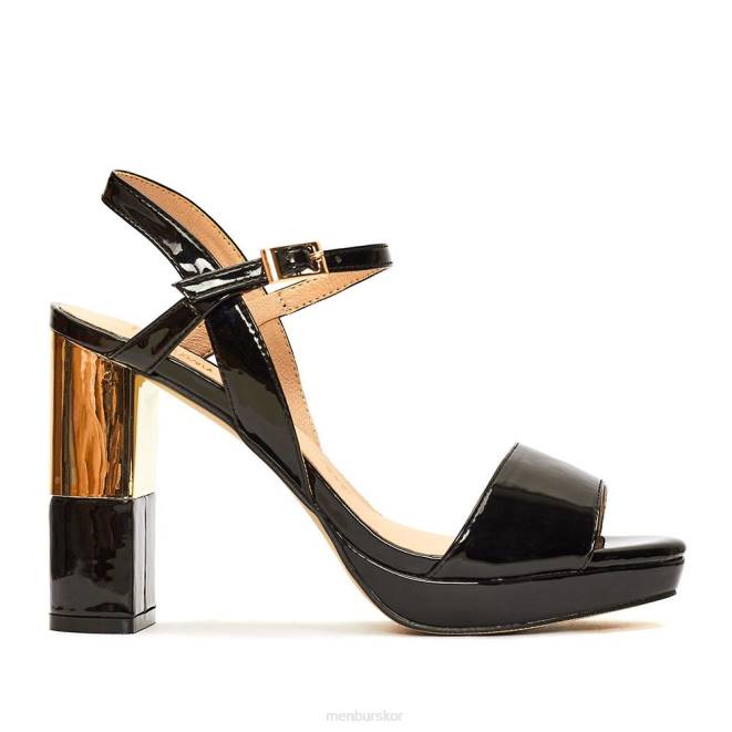 Menbur kvinnor svart voltol högklackat 608J1046