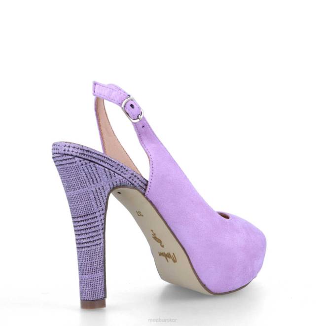 Menbur kvinnor violett baucca högklackat 608J5351