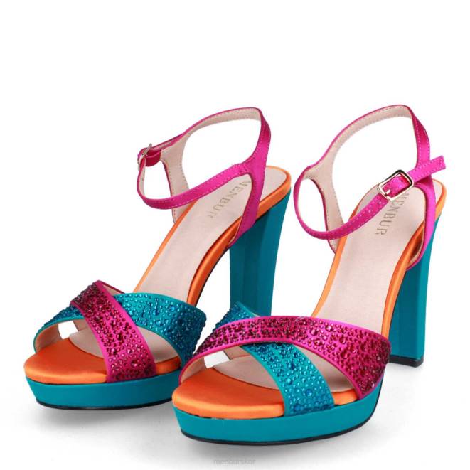 Menbur kvinnor violett brigante högklackat 608J4898