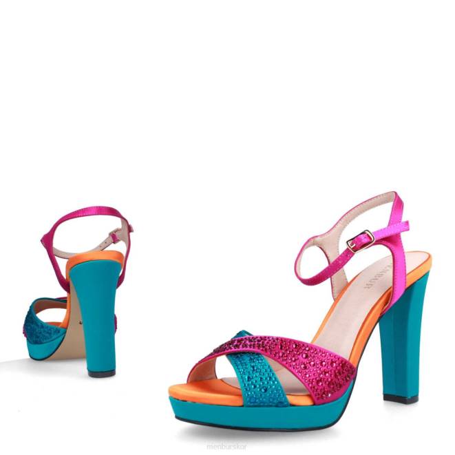 Menbur kvinnor violett brigante högklackat 608J4898