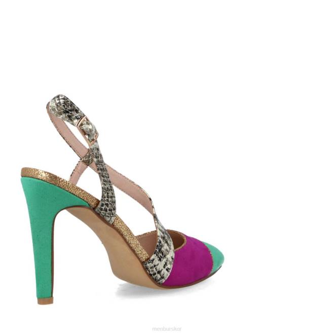 Menbur kvinnor violett cronos högklackat 608J4909