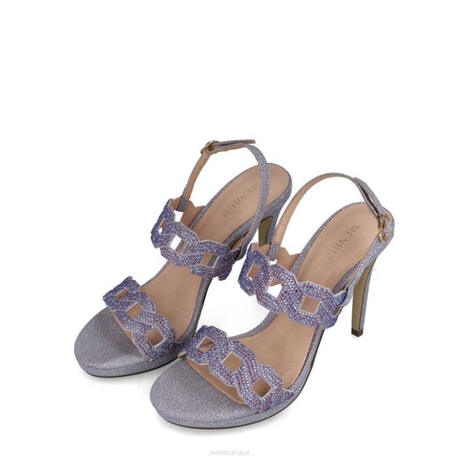 Menbur kvinnor violett heosforo högklackat 608J3941