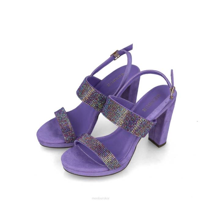 Menbur kvinnor violett musca högklackat 608J728
