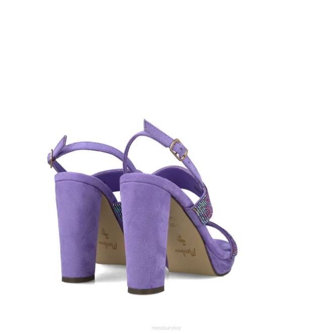 Menbur kvinnor violett musca högklackat 608J728