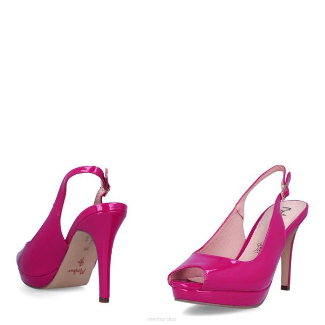 Menbur kvinnor violett penia högklackat 608J5197