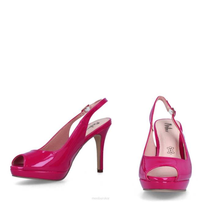 Menbur kvinnor violett penia högklackat 608J5197