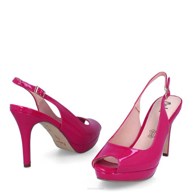 Menbur kvinnor violett penia högklackat 608J5197