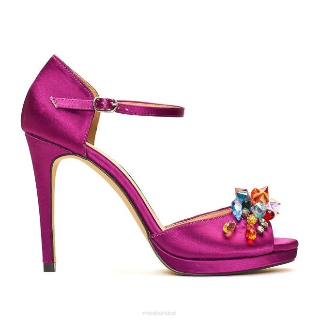 Menbur kvinnor violett tellina högklackat 608J5207