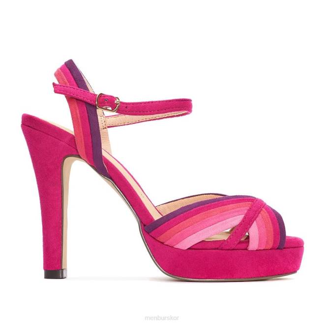 Menbur kvinnor violett valliera högklackat 608J1406