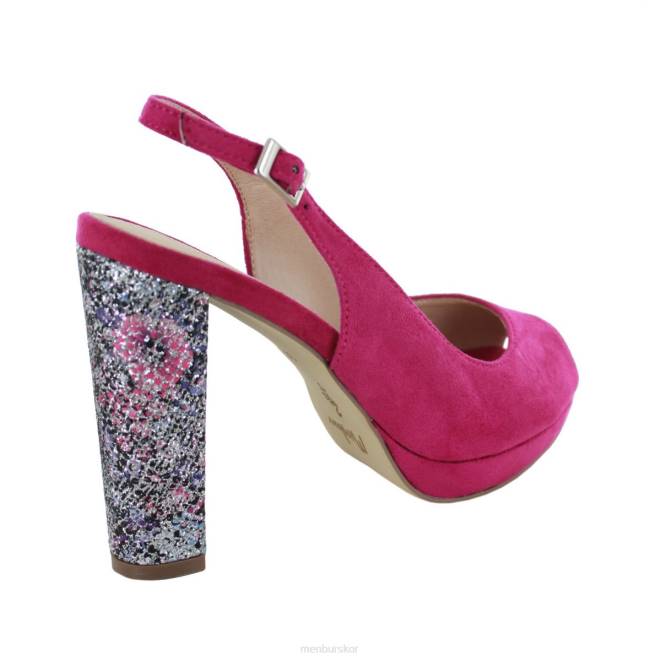 Menbur kvinnor violett verticelli högklackat 608J4879