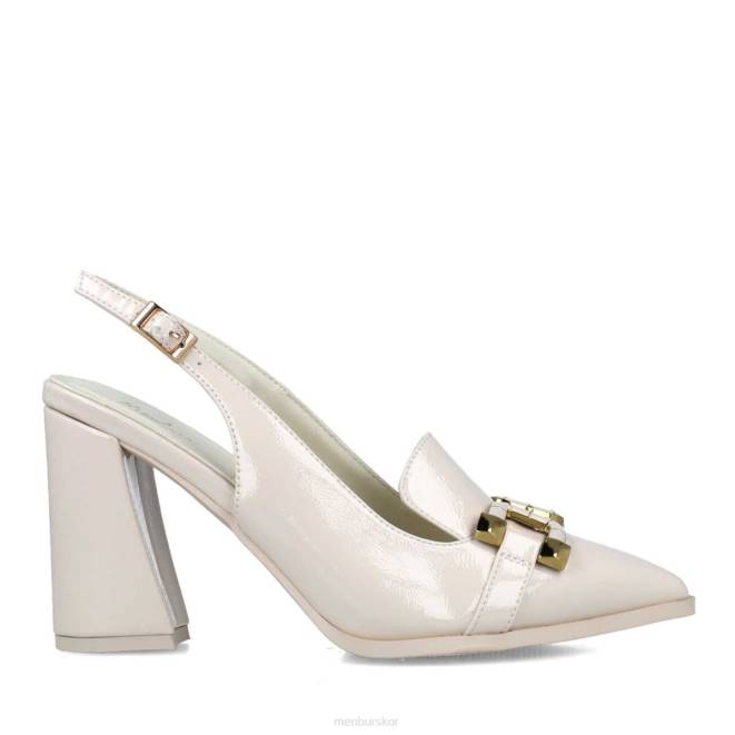 Menbur kvinnor vit dei högklackat 608J1339