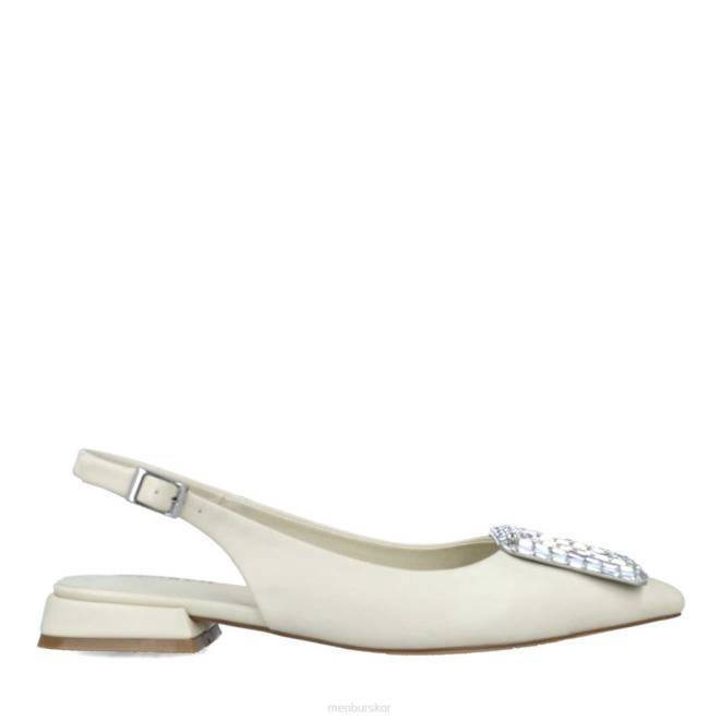 Menbur kvinnor vit fortuna högklackat 608J5103