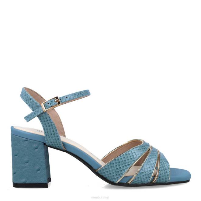 Menbur kvinnor azul claro anaximenes mellan och låga klackar 608J5817