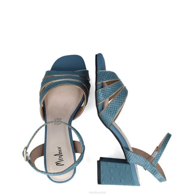 Menbur kvinnor azul claro anaximenes mellan och låga klackar 608J5817