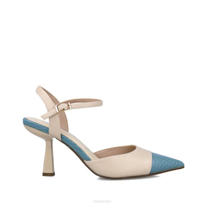 Menbur kvinnor azul claro hydr mellan och låga klackar 608J1596