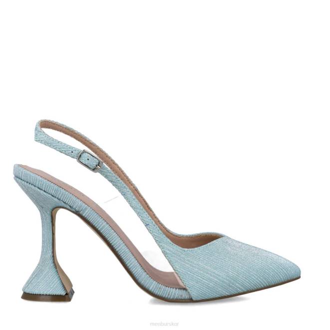 Menbur kvinnor azul claro kameleont mellan och låga klackar 608J5529