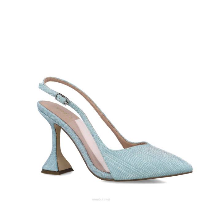 Menbur kvinnor azul claro kameleont mellan och låga klackar 608J5529