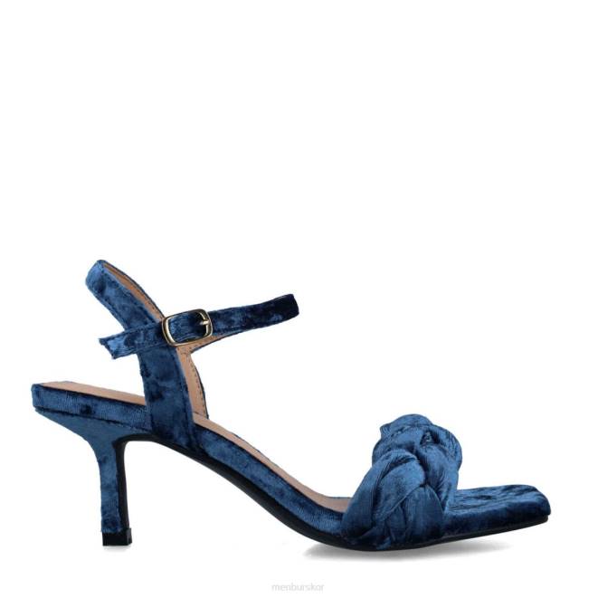 Menbur kvinnor azul claro nuummita mellan och låga klackar 608J5691