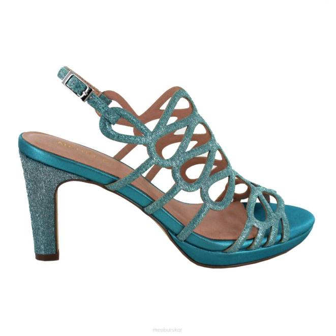 Menbur kvinnor azul claro verzino mellan och låga klackar 608J2030