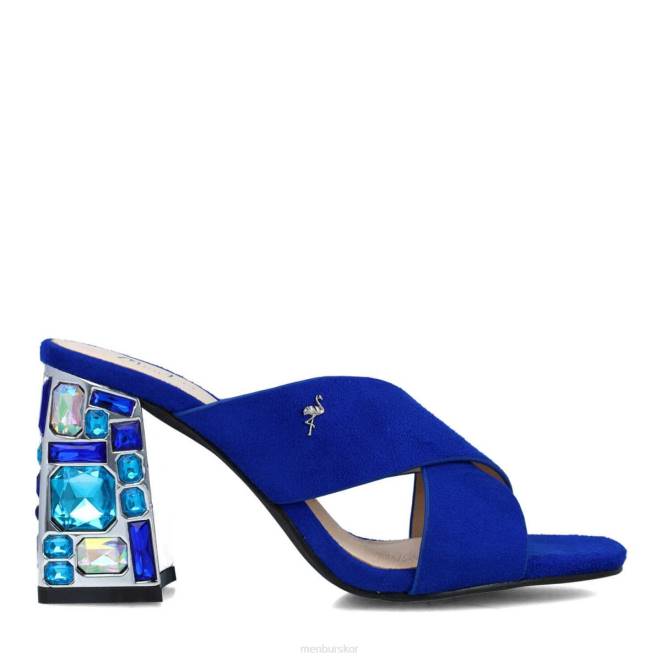 Menbur kvinnor azul medio eudaimonia mellan och låga klackar 608J5845